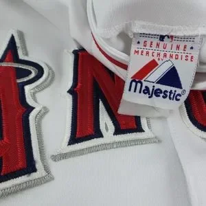 Majestic Maillot Los Angeles Angels MLB Rouge - Vêtements T